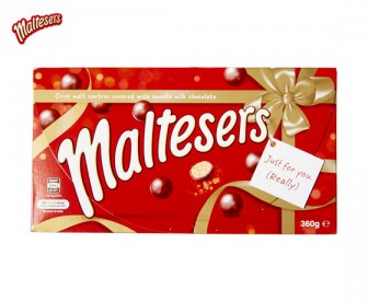 Maltesers 麦提莎 麦丽素牛奶巧克力豆 圣诞礼盒 360克(保质期:2019.10) Maltesers 麦提莎 麦丽素牛奶巧克力豆 圣诞礼盒 360克(保质期:2019.10)